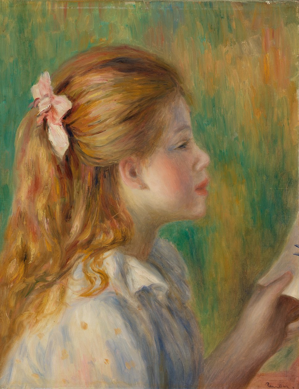 Czytanie (wykład) autorstwa Pierre Auguste Renoir