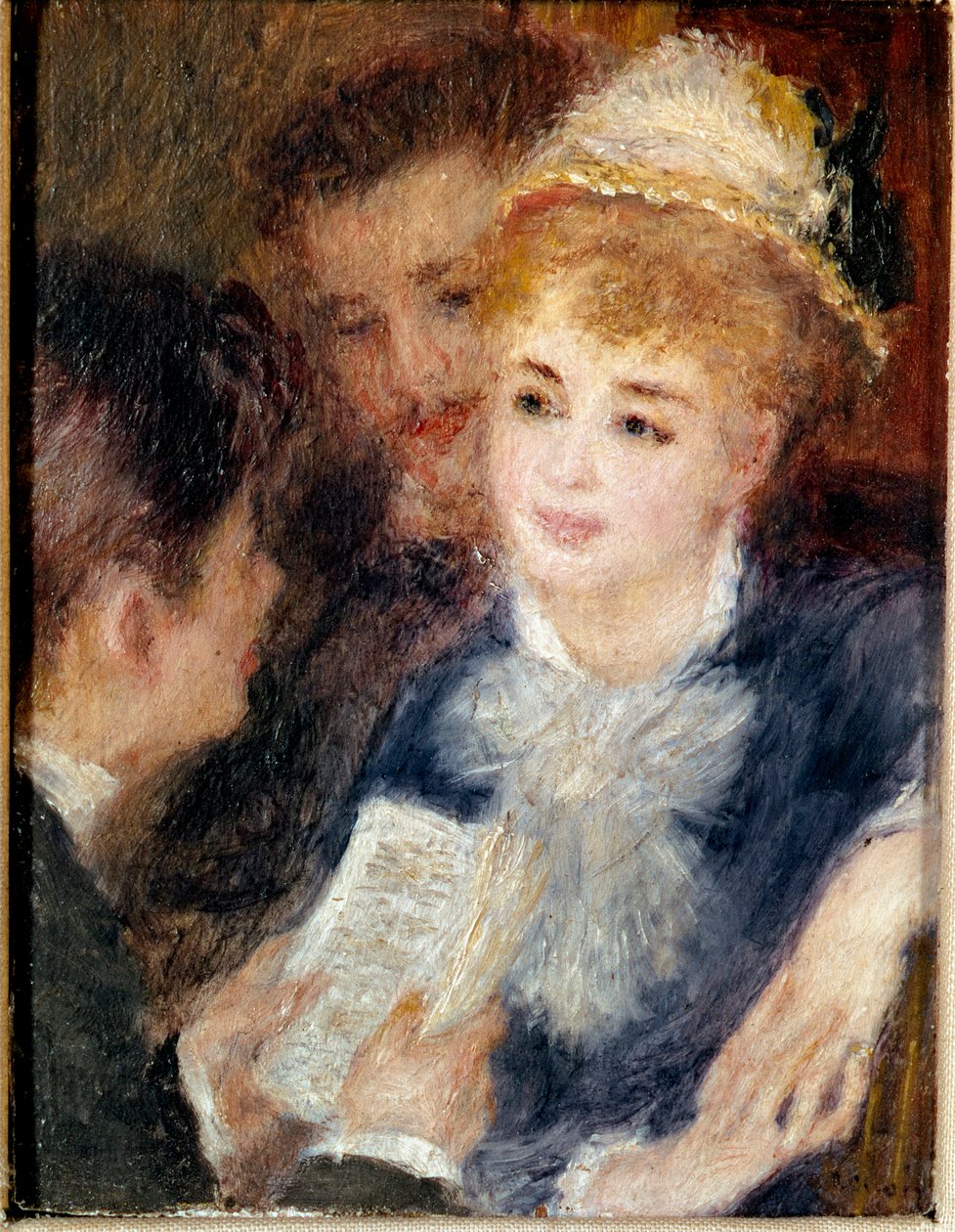 Czytanie roli. Obraz Pierre Auguste Renoir (Pierre-Auguste autorstwa Pierre Auguste Renoir