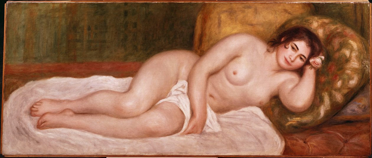 Leżący Kąpiący się, 1902 autorstwa Pierre Auguste Renoir