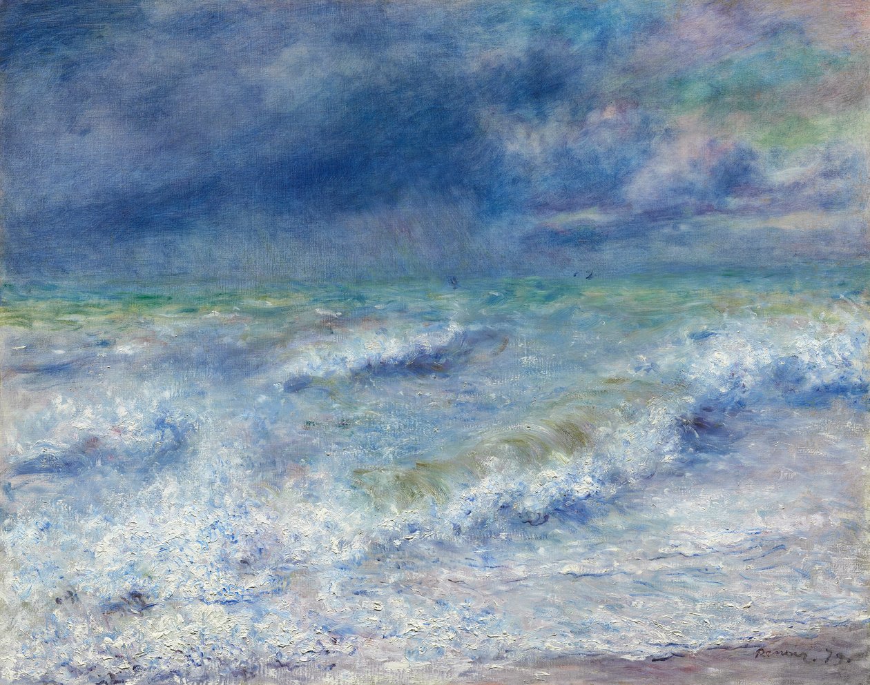 Seascape autorstwa Pierre Auguste Renoir