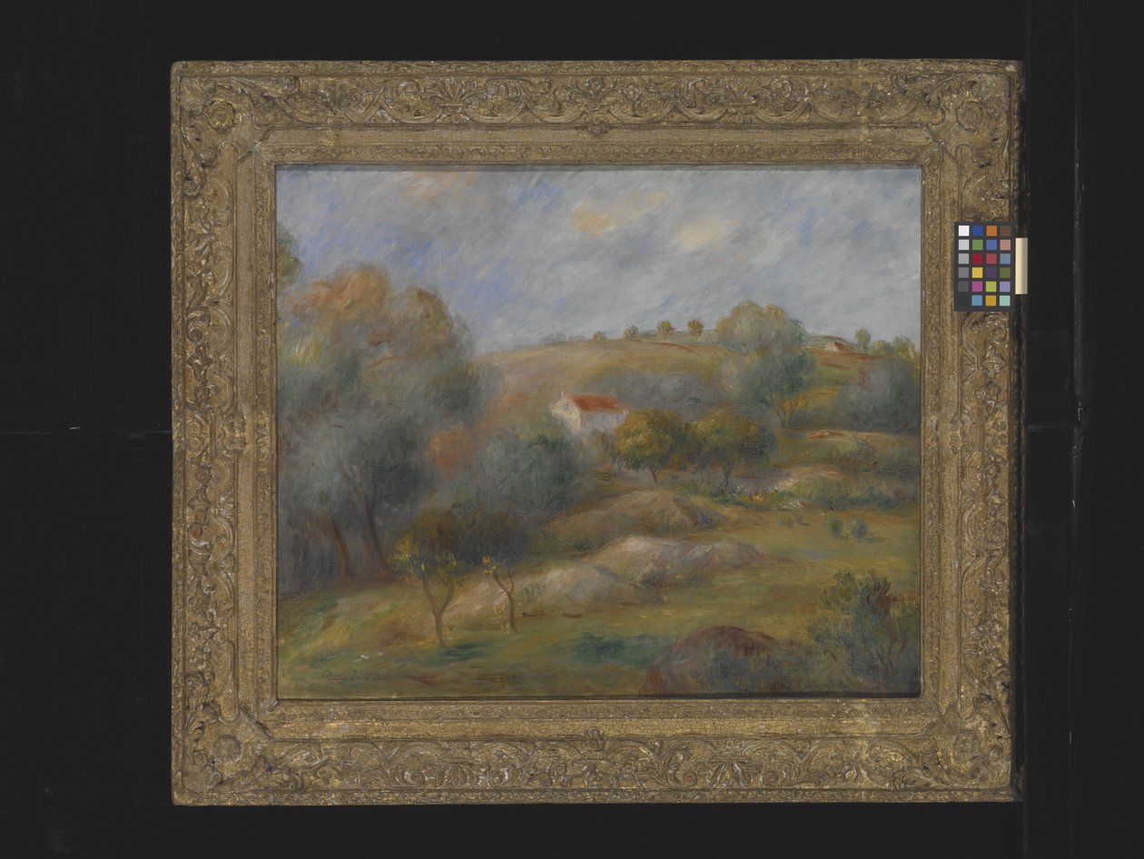 Wiosna w Essoyes (olej na płótnie) autorstwa Pierre Auguste Renoir