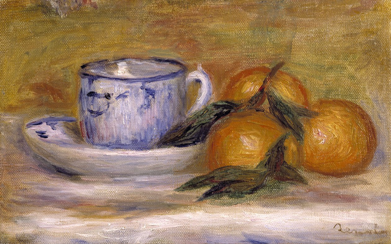 Martwa natura, ok. 1908 (olej na płótnie) autorstwa Pierre Auguste Renoir