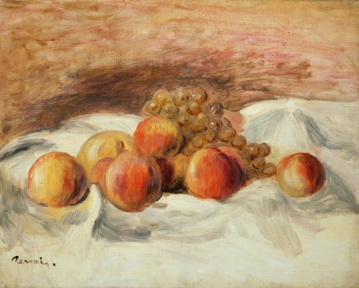 Martwa natura z brzoskwiniami autorstwa Pierre Auguste Renoir