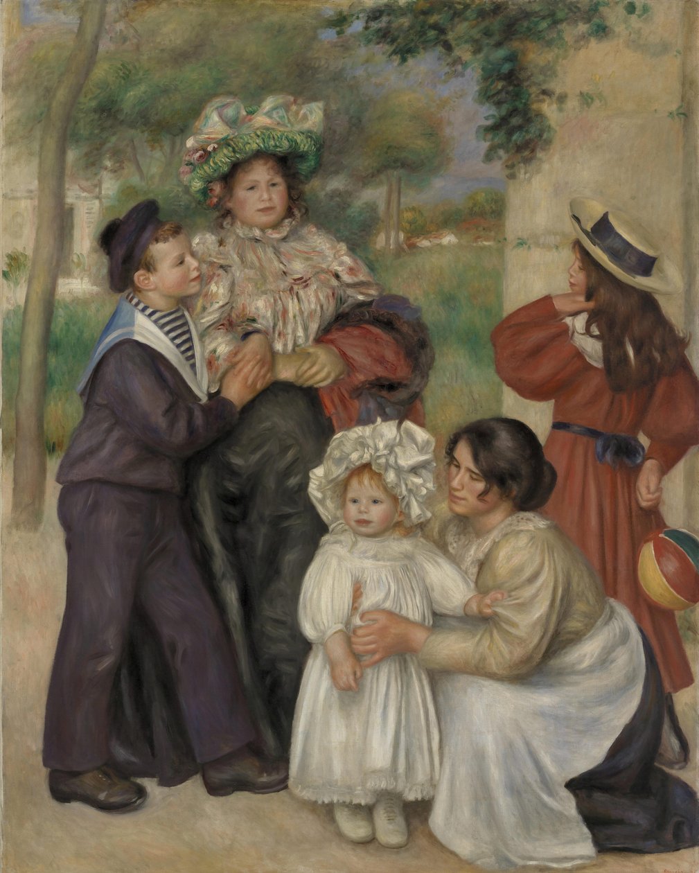 Rodzina Artystów Rodzina Artystów, 1896. autorstwa Pierre Auguste Renoir