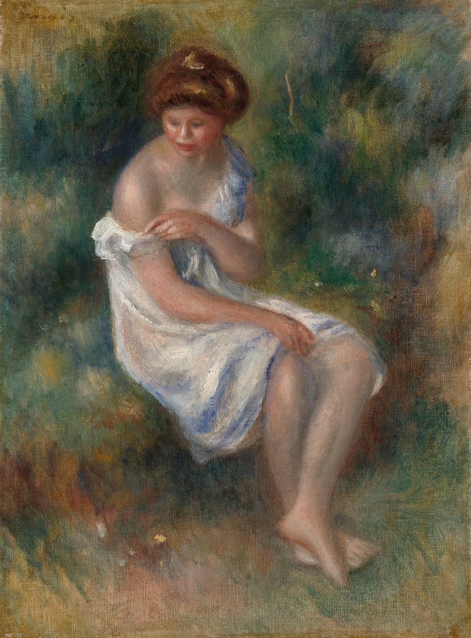 Kąpiący się autorstwa Pierre Auguste Renoir