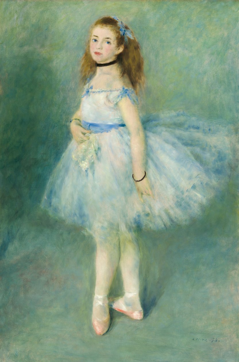Tancerz, 1874. autorstwa Pierre Auguste Renoir