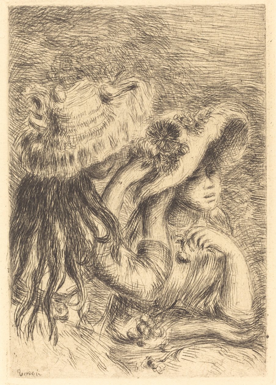 Szpilka do kapelusza Szpilka do kapelusza, 1894. autorstwa Pierre Auguste Renoir