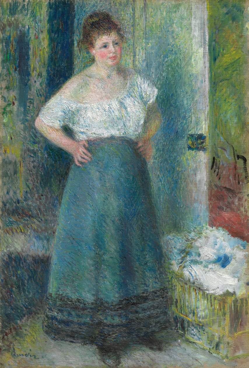 Praczka autorstwa Pierre Auguste Renoir