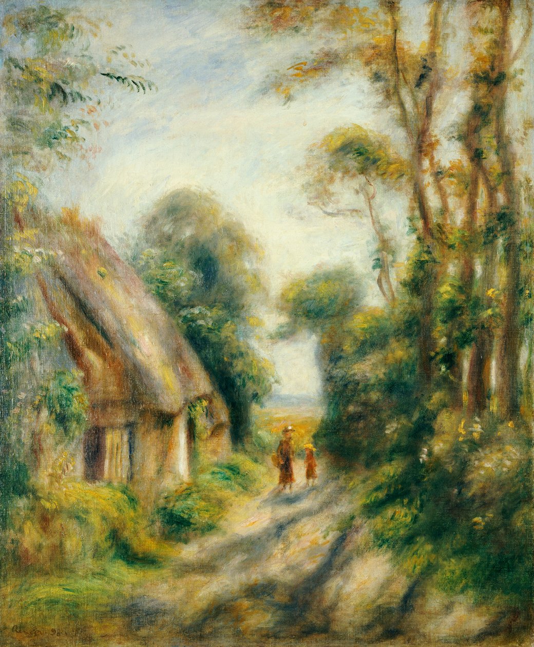 Przedmieścia Bernaval autorstwa Pierre Auguste Renoir