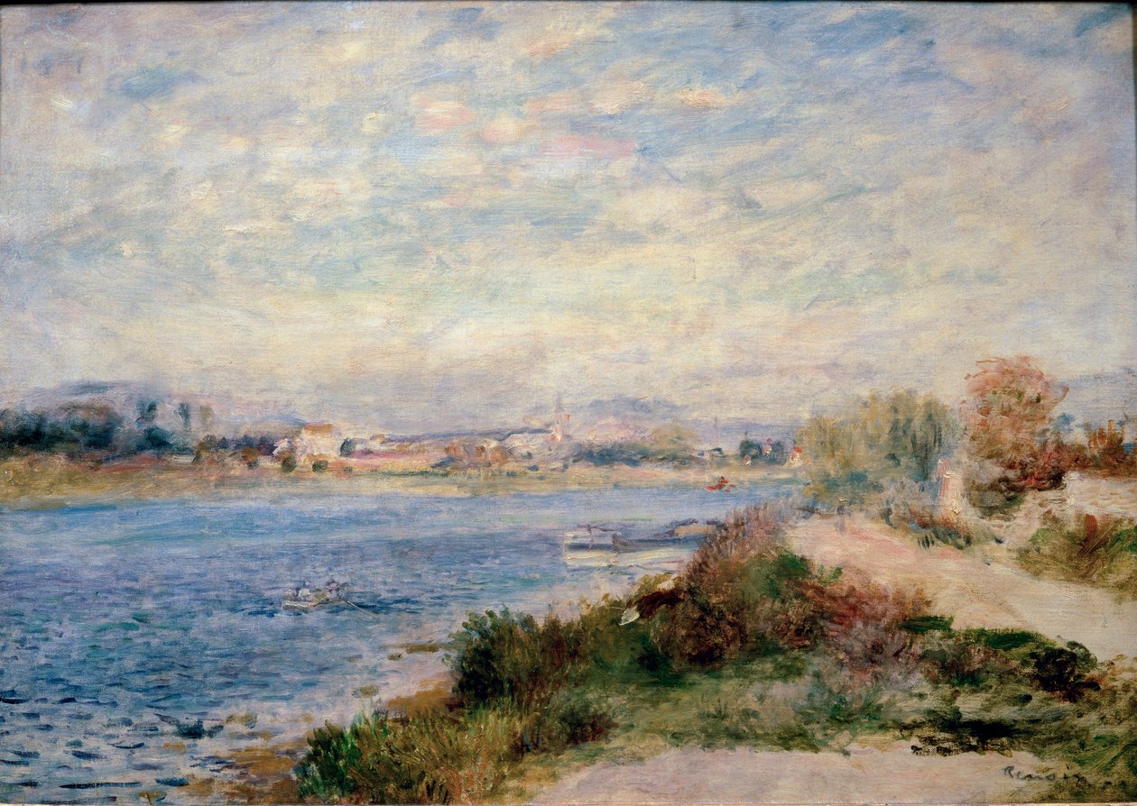 Sekwana w Argenteuil autorstwa Pierre Auguste Renoir