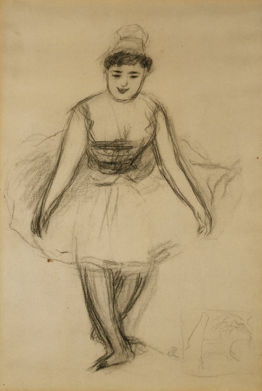 Piosenkarka Rosita Mauri; La Chanteuse Rosita Mauri, autorstwa Pierre Auguste Renoir