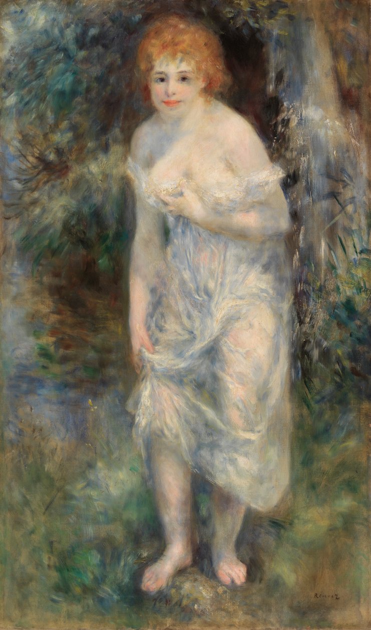 Źródło (La Source) autorstwa Pierre Auguste Renoir
