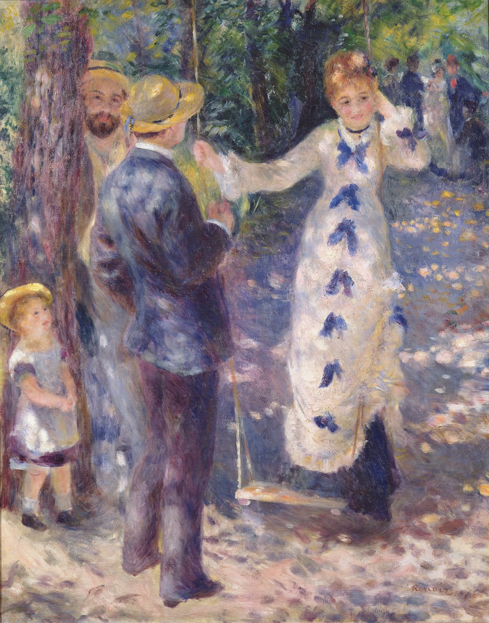 Huśtawka autorstwa Pierre Auguste Renoir
