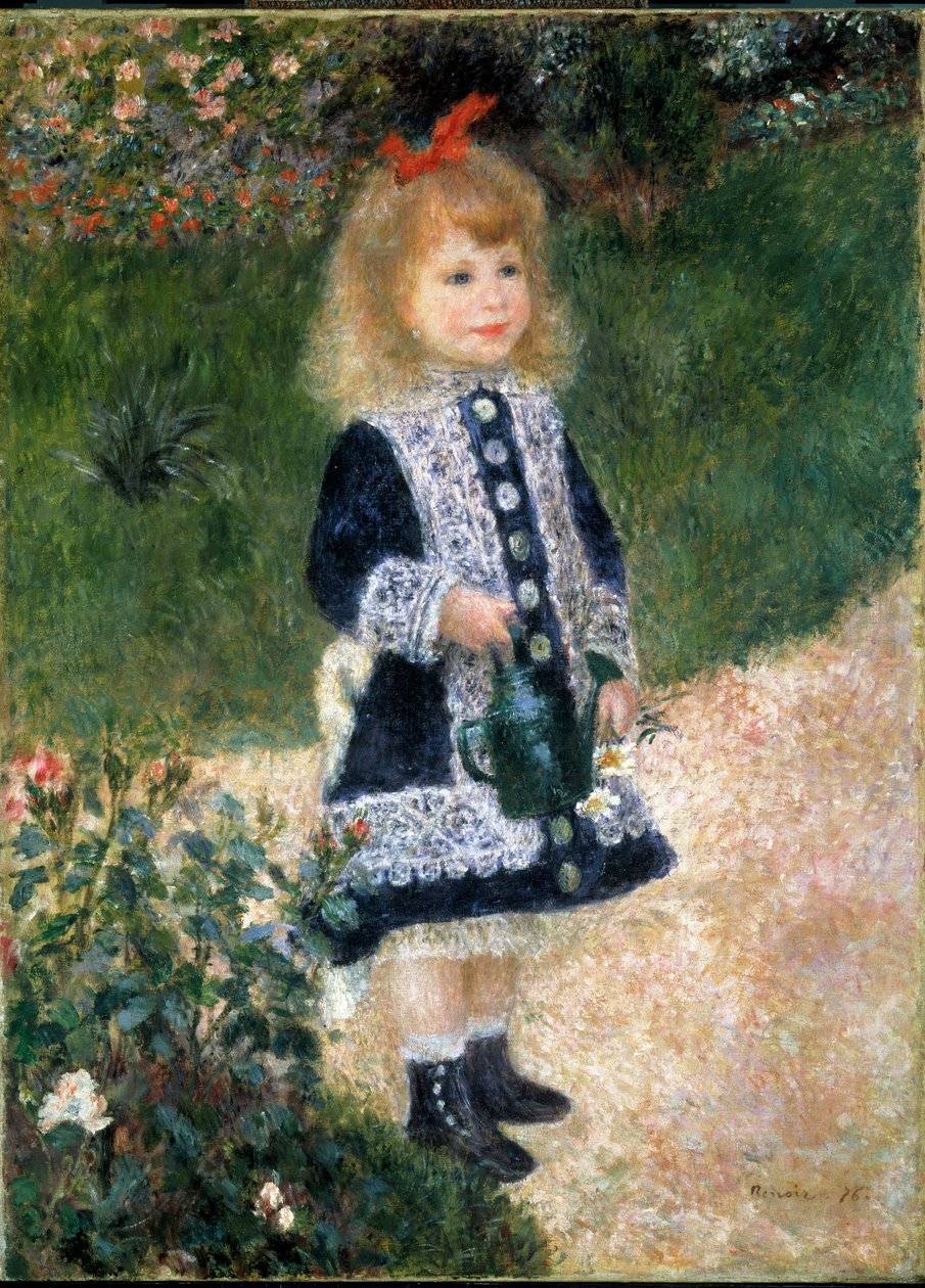 Dziecko z konewką autorstwa Pierre Auguste Renoir