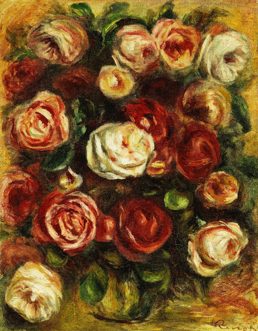 Wazon Róż, autorstwa Pierre Auguste Renoir
