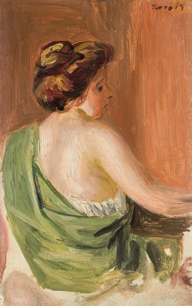 Kobieta z tyłu, autorstwa Pierre Auguste Renoir