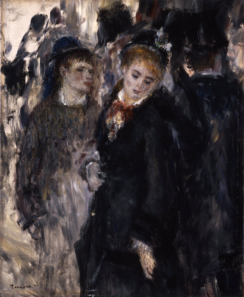 Młode dziewczyny, 1877 autorstwa Pierre Auguste Renoir