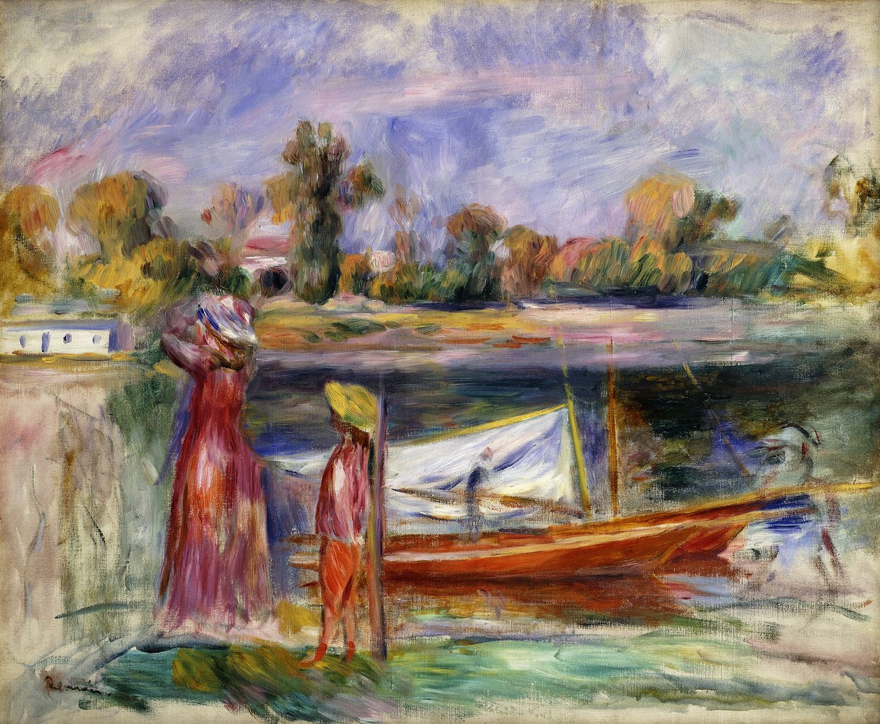 Młode dziewczyny w Argenteuil; Młode dziewczyny w Argenteuil, ok. 1930 1896 autorstwa Pierre Auguste Renoir