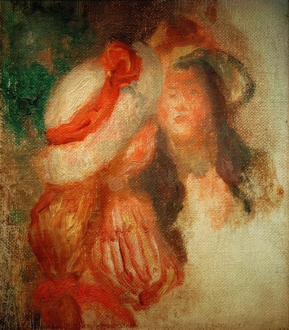 Dwie małe dziewczynki autorstwa Pierre Auguste Renoir