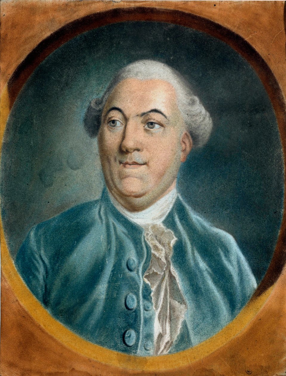 Portret Jacquesa Neckera (1732-1804) Minister Pastel, obraz Pierre