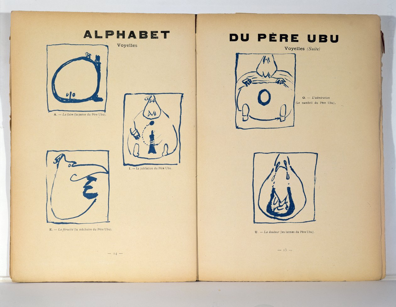 Alfabet Pere Ubu autorstwa Pierre Bonnard