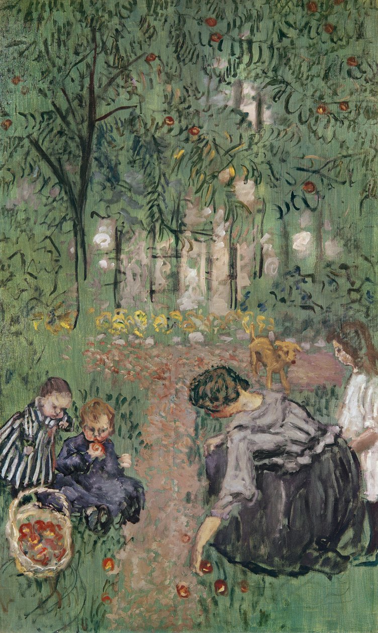 Zbieranie jabłek autorstwa Pierre Bonnard