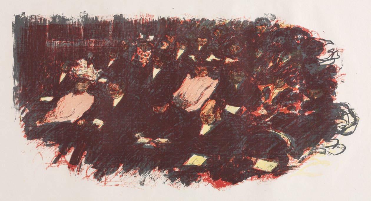 W Teatrze autorstwa Pierre Bonnard