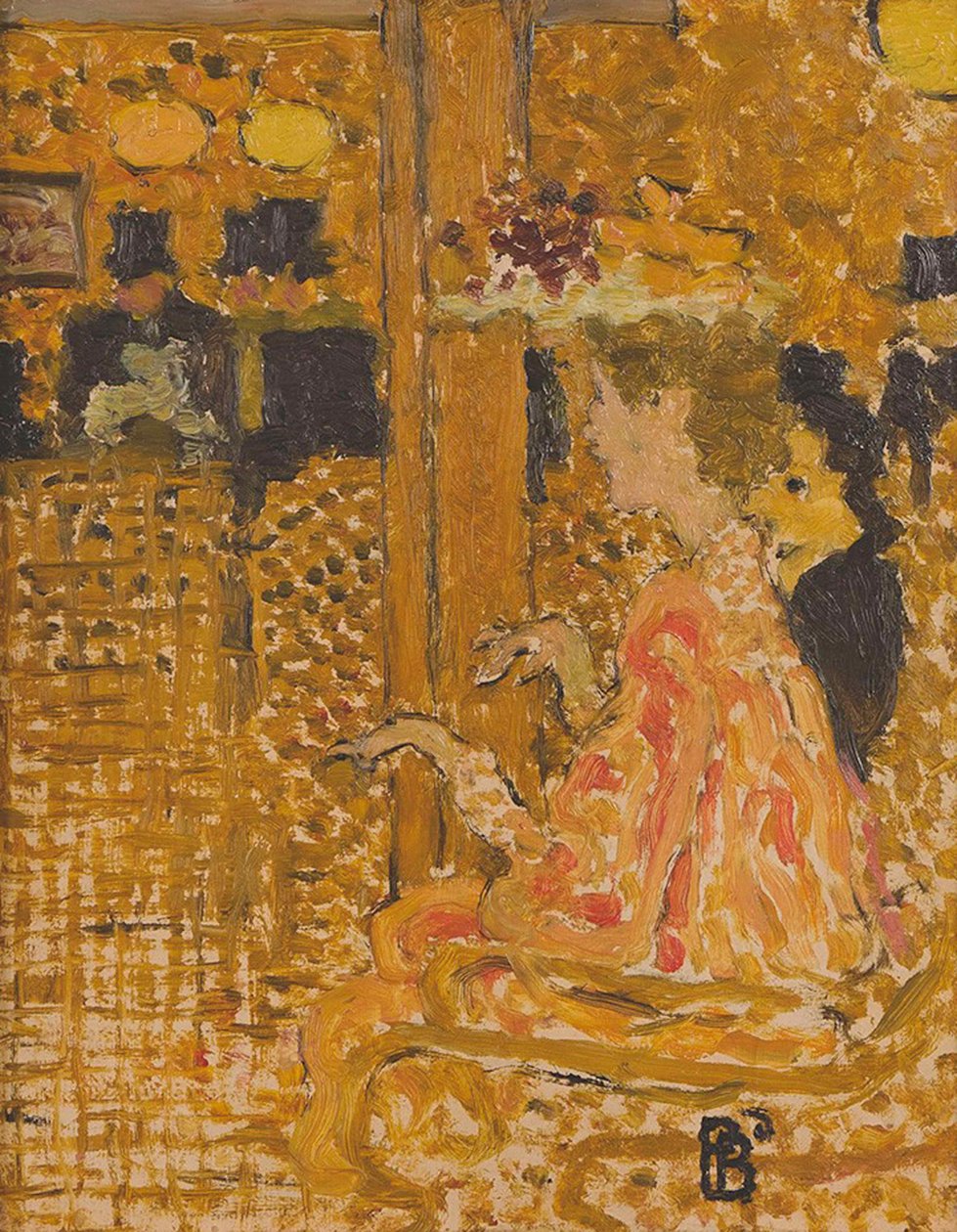 W adwokaturze, 1892. autorstwa Pierre Bonnard