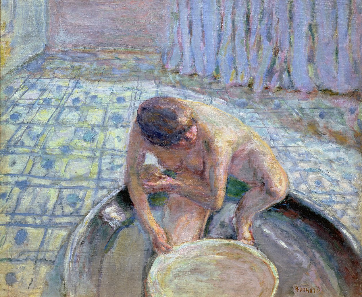 Niebieska Harmonia, 1920 autorstwa Pierre Bonnard