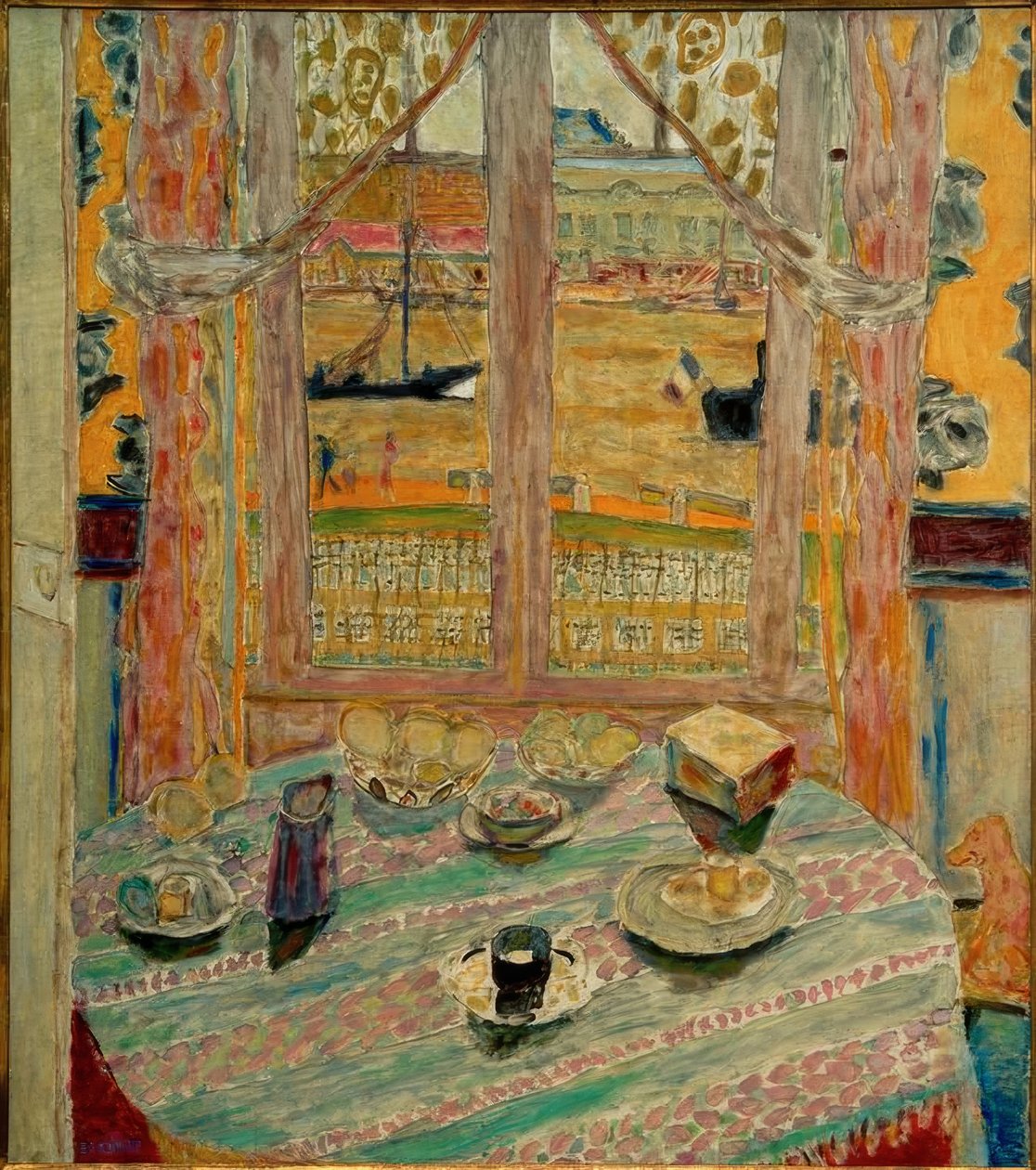 Narożnik stołu autorstwa Pierre Bonnard