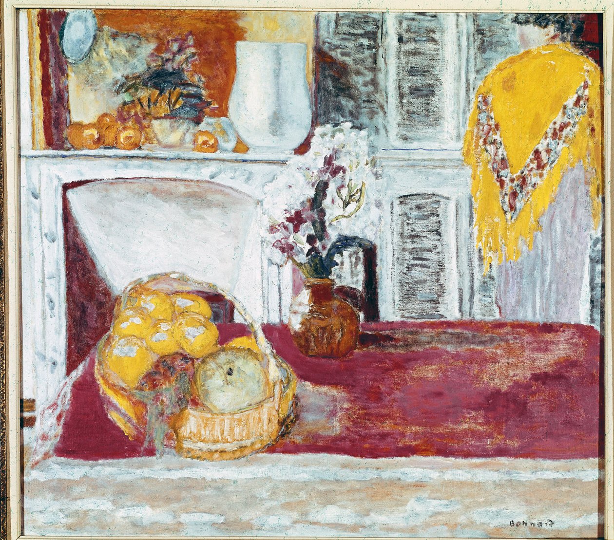 Narożnik jadalni w Le Cannet (Narożnik jadalni) autorstwa Pierre Bonnard