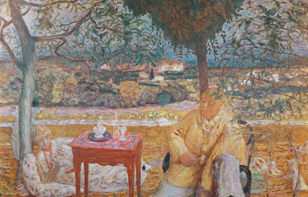 Rozmowa w Prowansji, ok. 1913-14 (olej na płótnie) autorstwa Pierre Bonnard