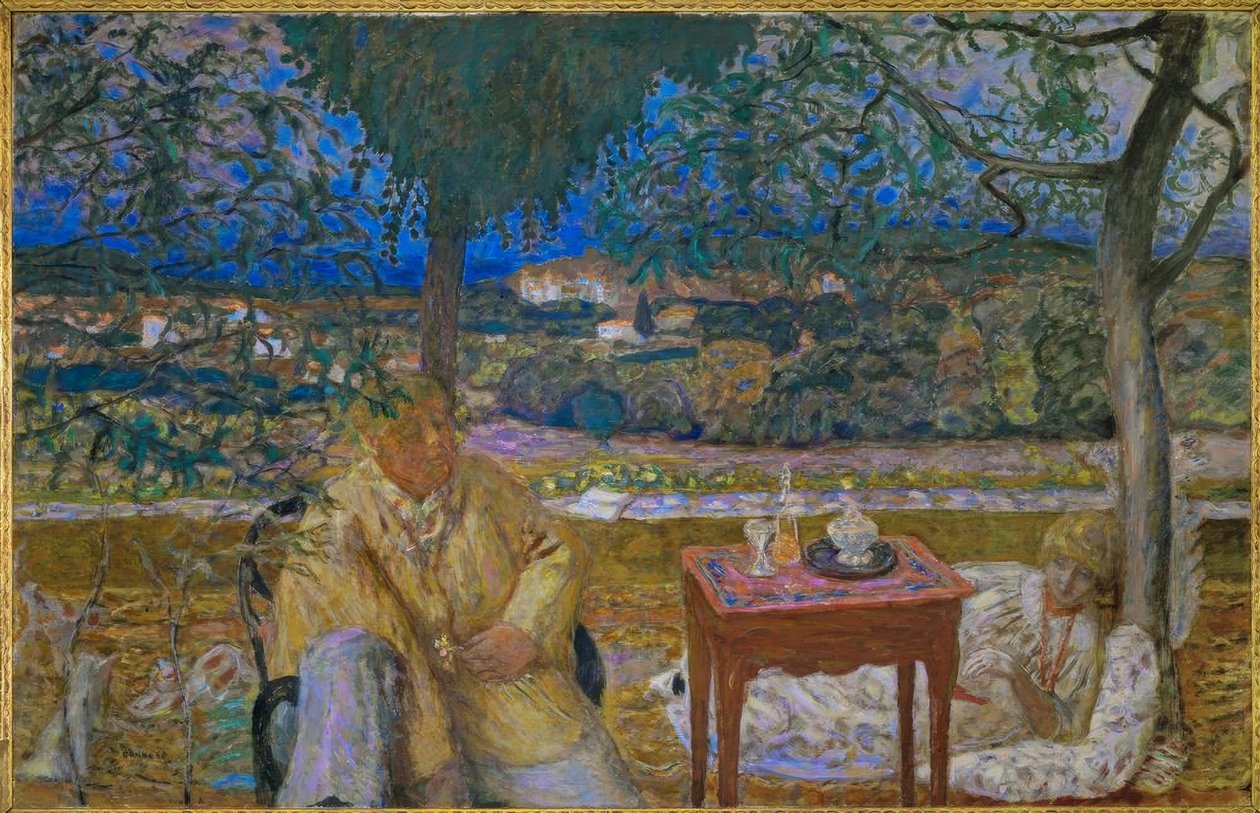 Rozmowa prowansalska autorstwa Pierre Bonnard