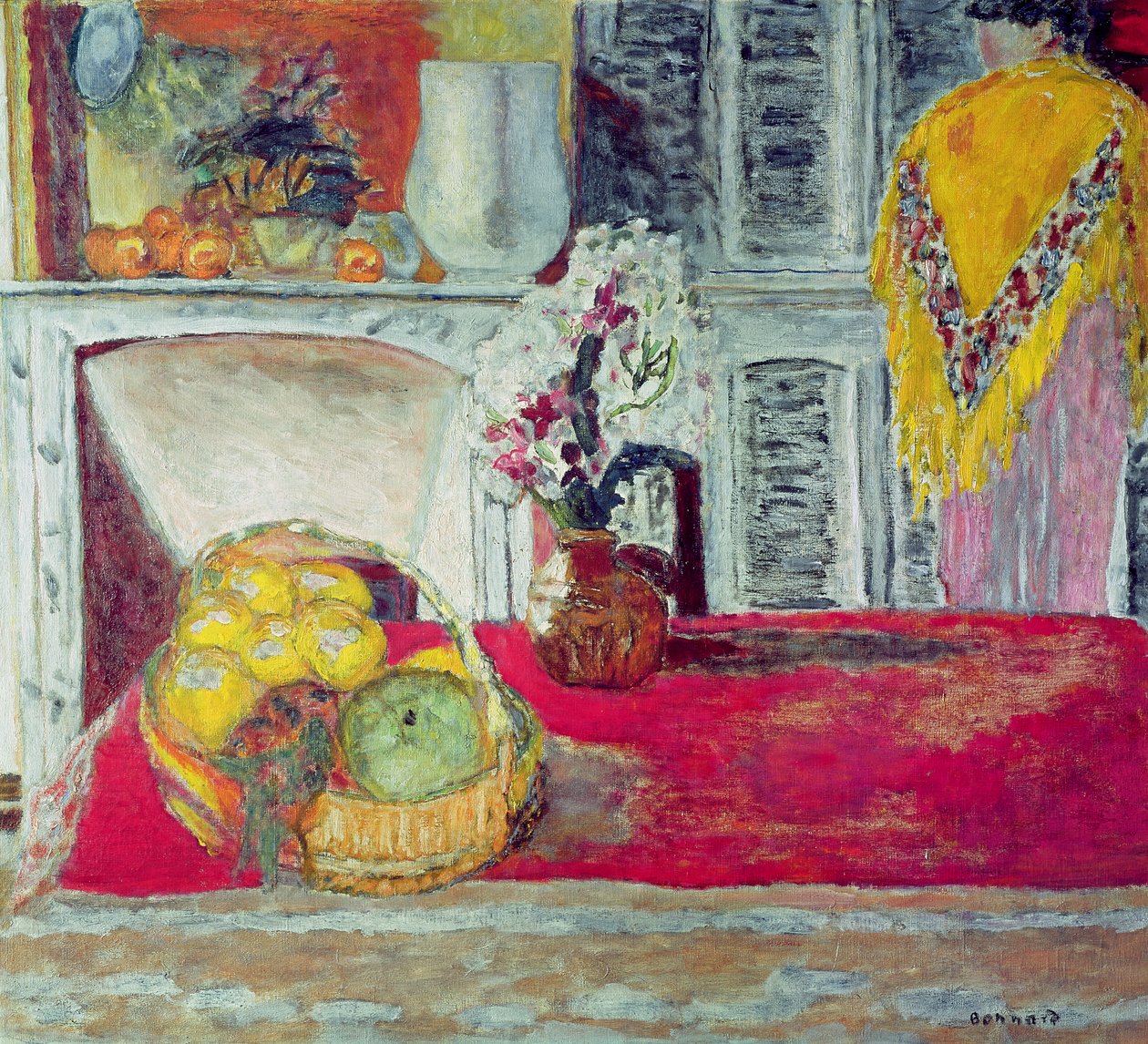 Róg jadalni w Le Cannet, ok. 1932 autorstwa Pierre Bonnard