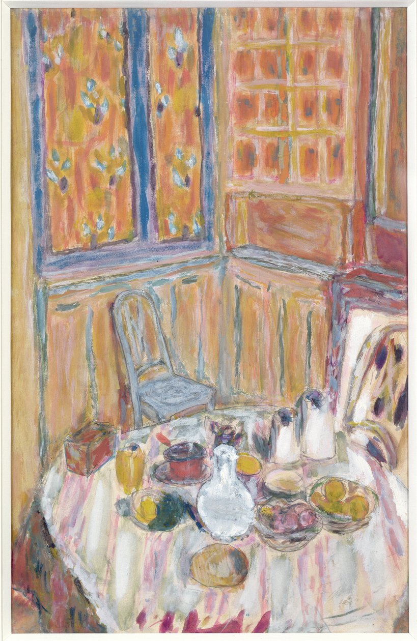 Narożnik jadalni, ok. 1930 autorstwa Pierre Bonnard