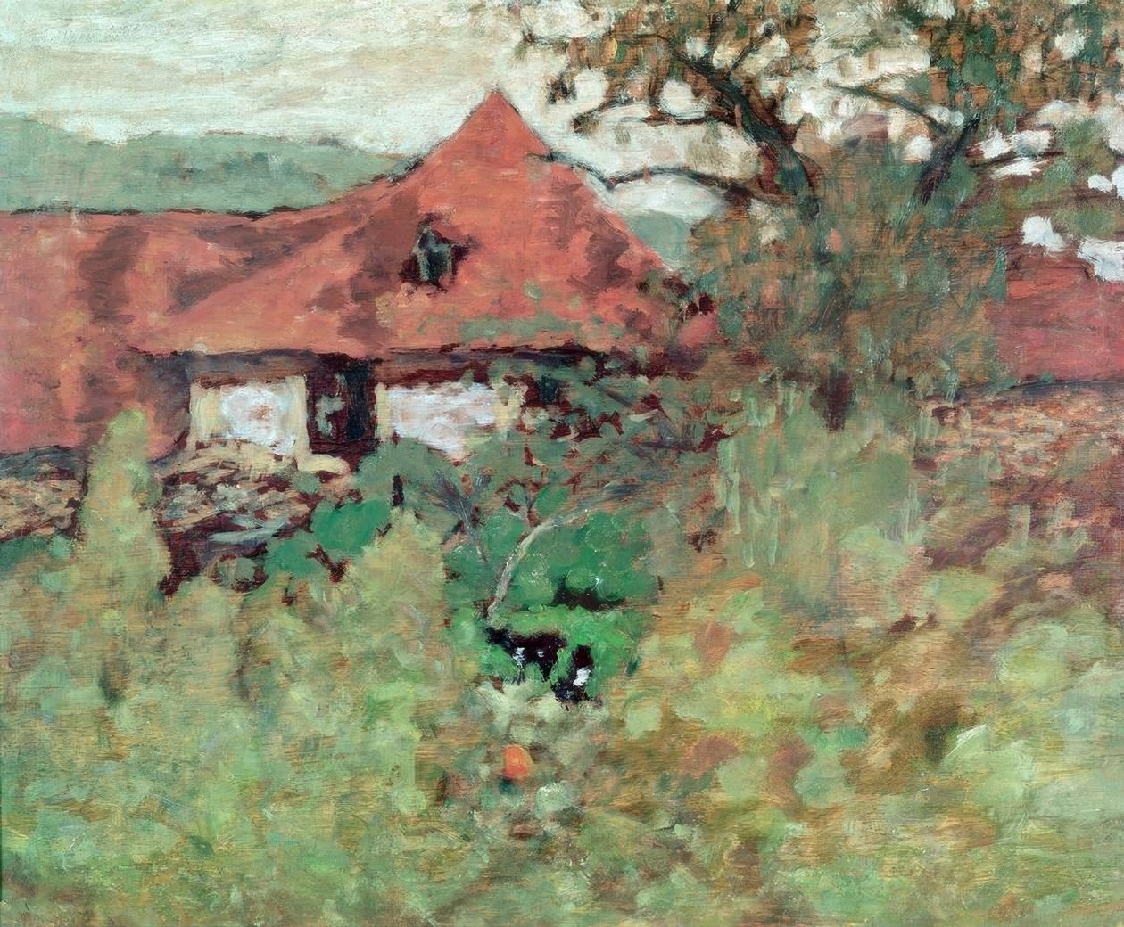 dachy autorstwa Pierre Bonnard