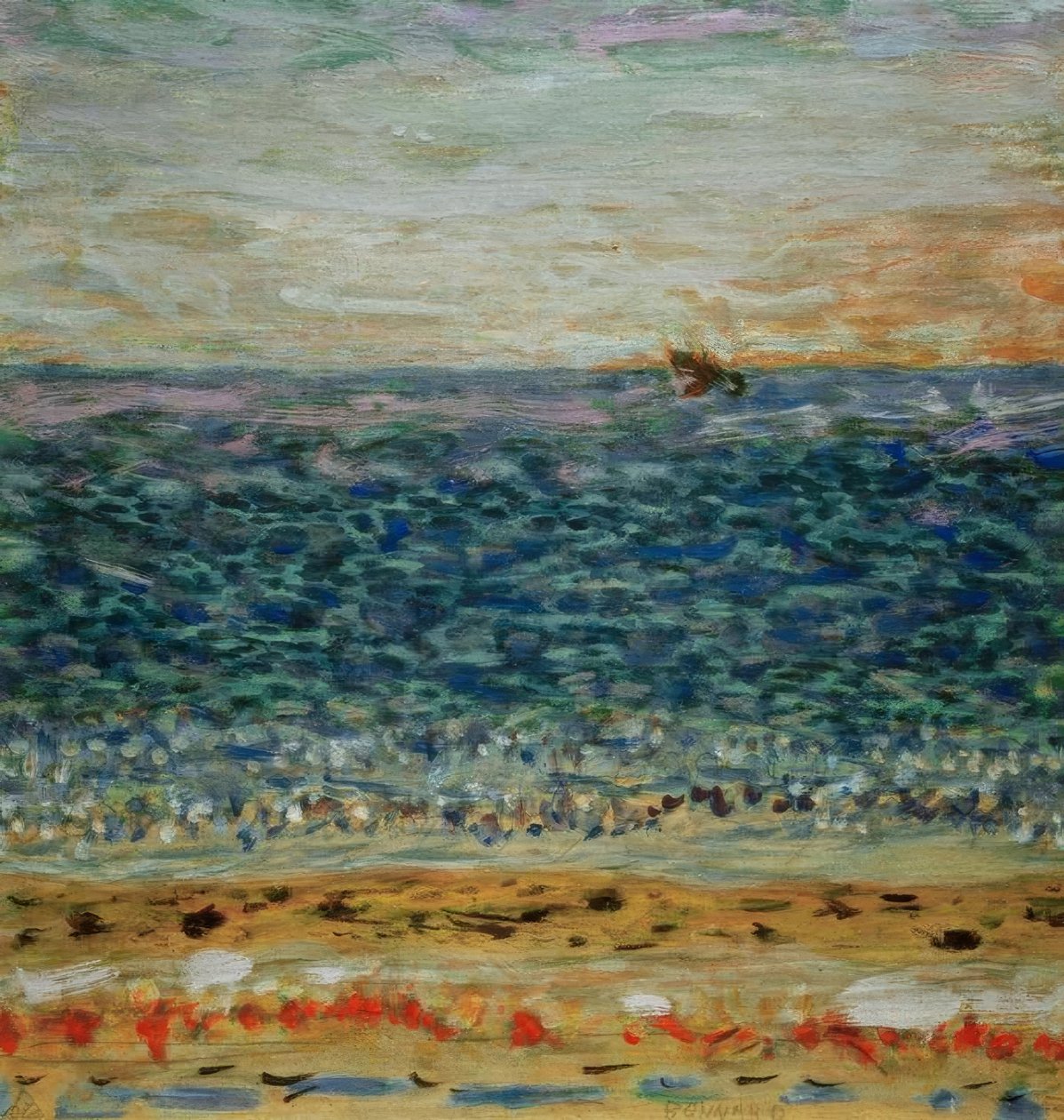 Morze autorstwa Pierre Bonnard