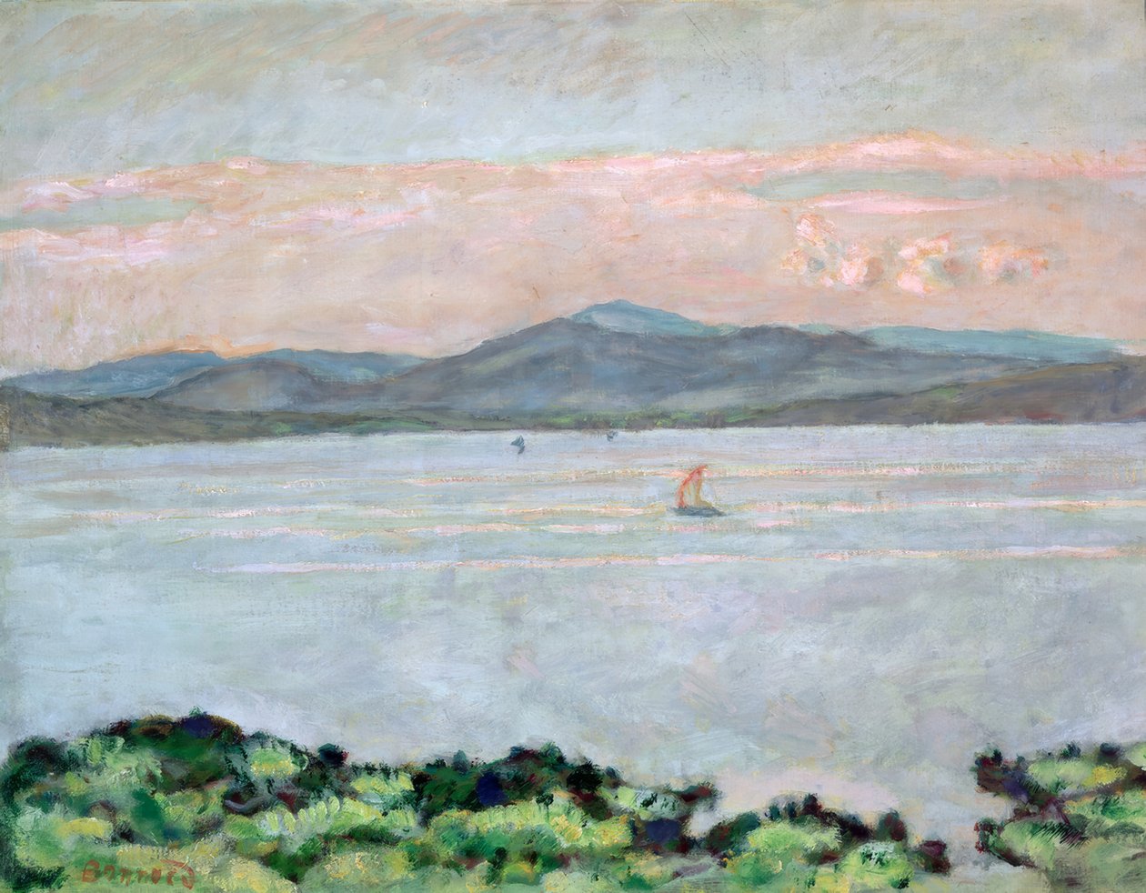 Zatoka Saint-Tropez autorstwa Pierre Bonnard