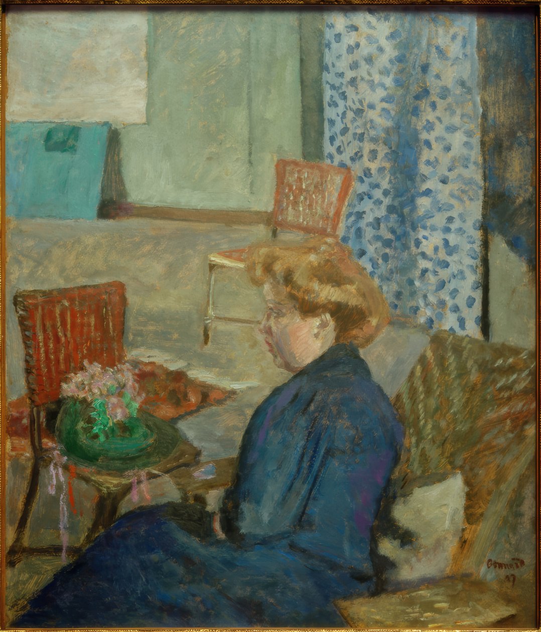 Die Modistin, 1907 autorstwa Pierre Bonnard