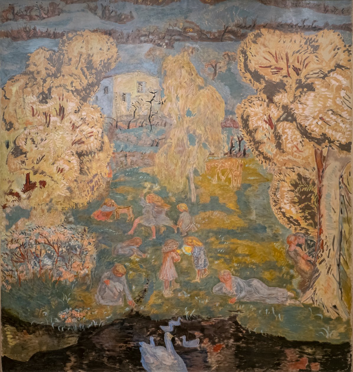 Wczesna wiosna na wsi autorstwa Pierre Bonnard