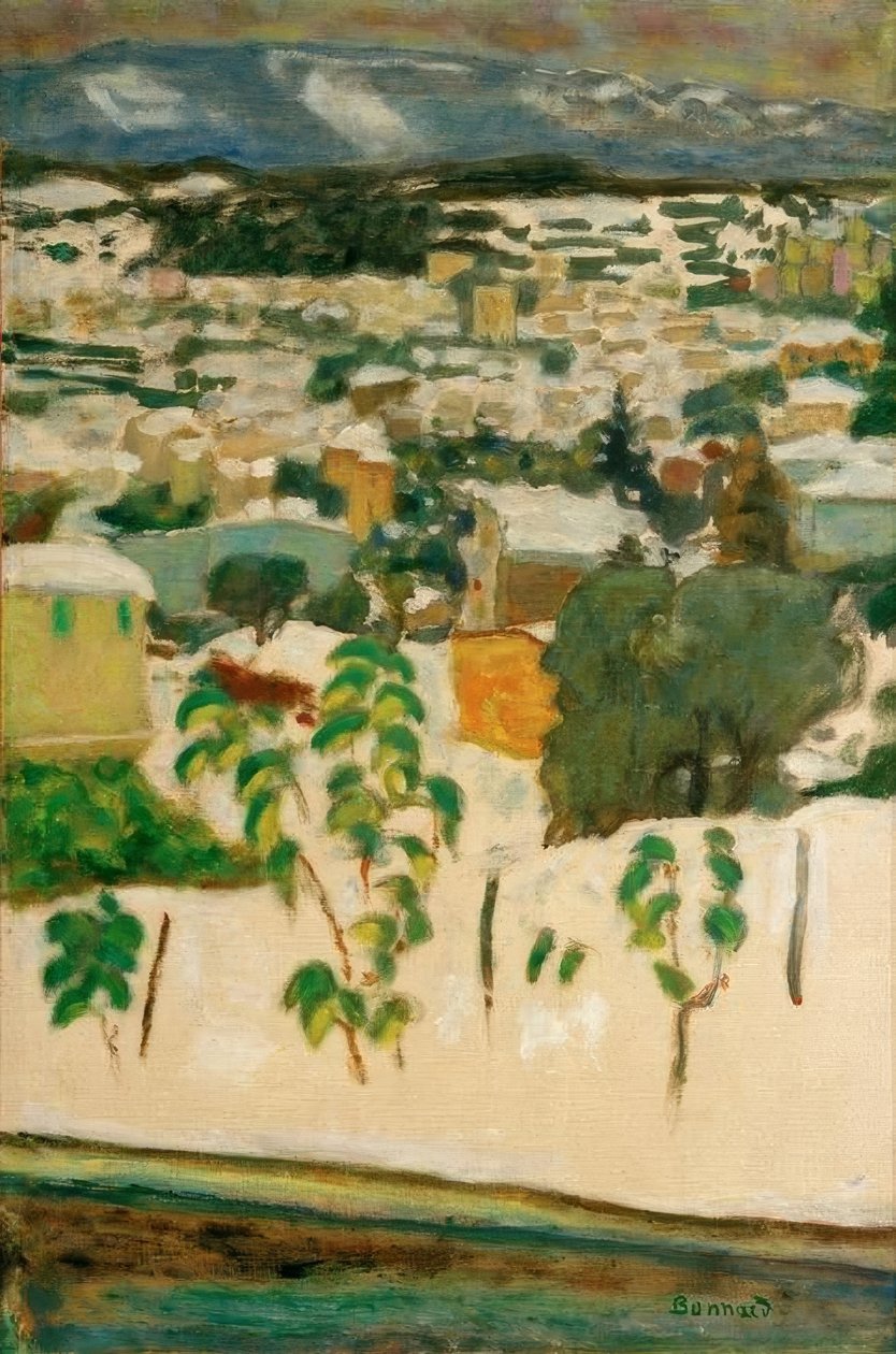 Efekt śniegu autorstwa Pierre Bonnard