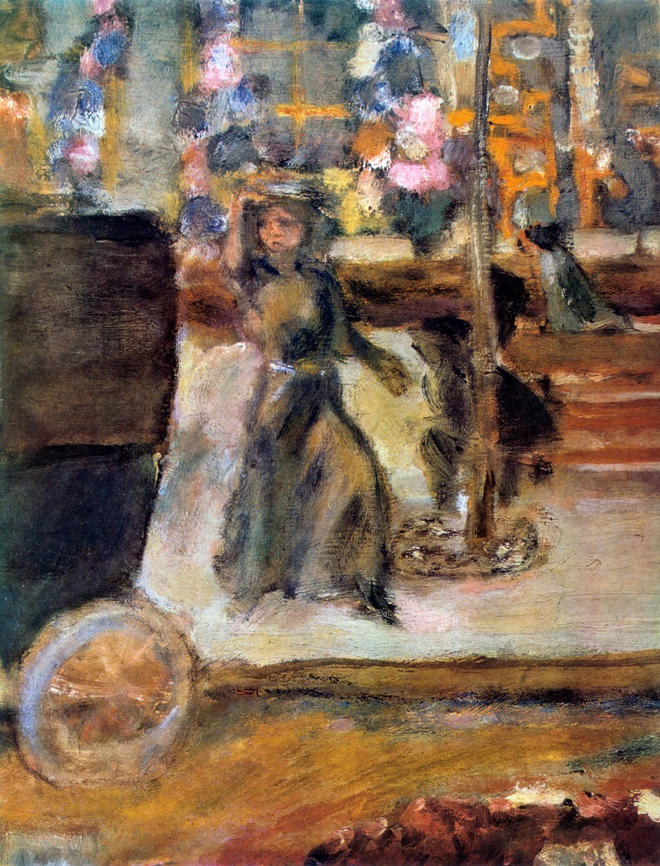 Wieczór w Paryżu, detal, 1911 autorstwa Pierre Bonnard