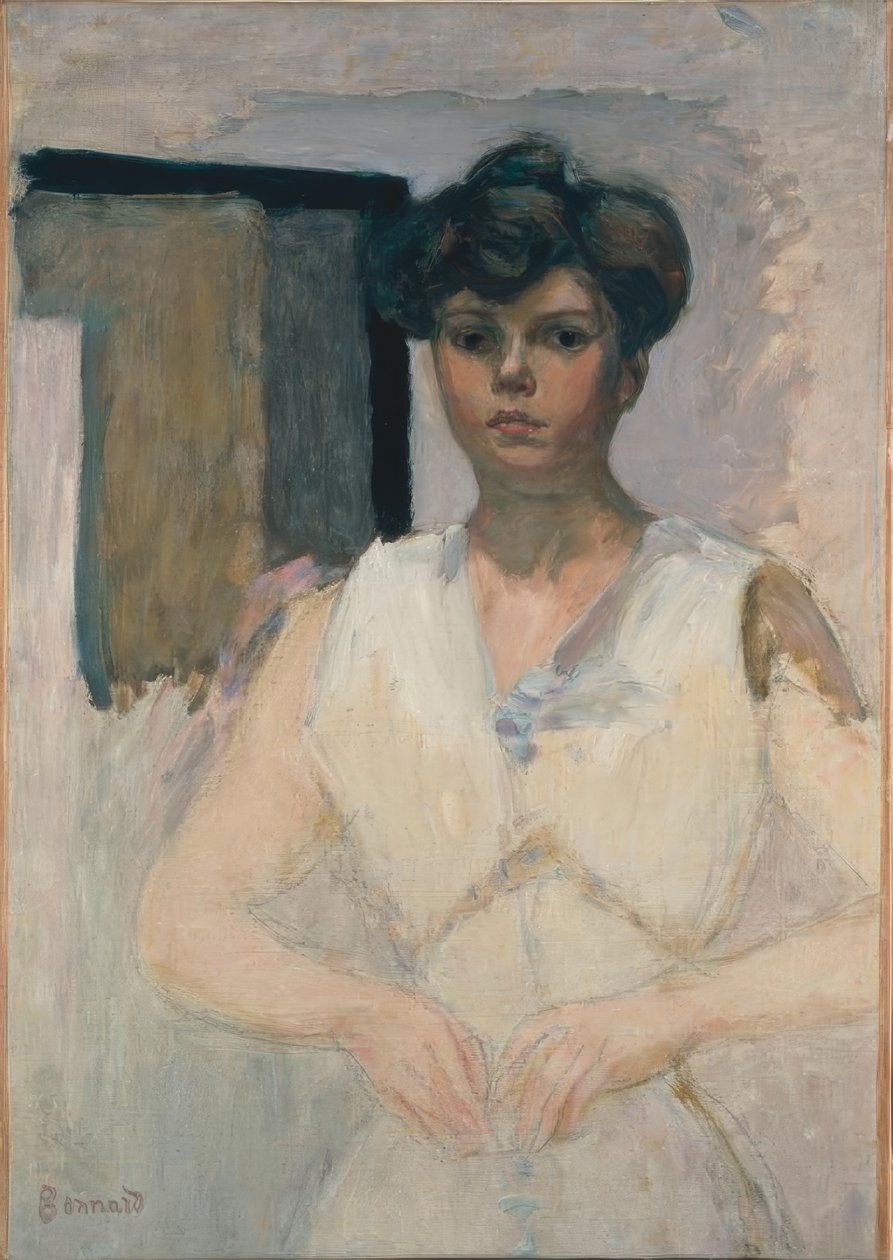 Kobieta ubiera się autorstwa Pierre Bonnard