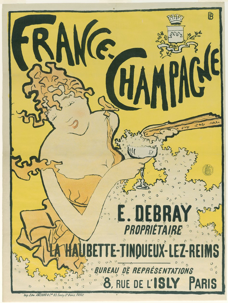 Francja-Szampania autorstwa Pierre Bonnard