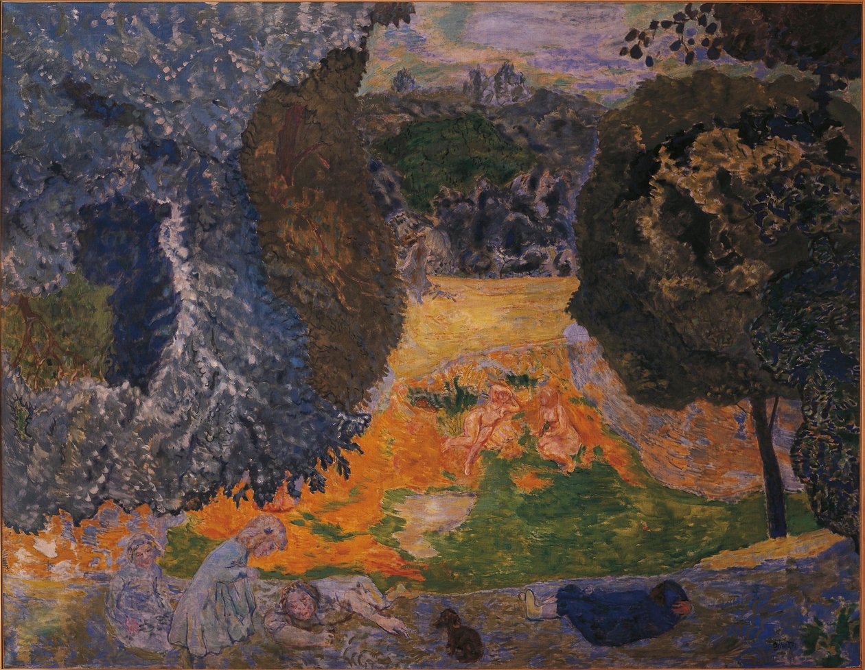 Francja, Babis, lato 1917 (olej na płótnie) autorstwa Pierre Bonnard