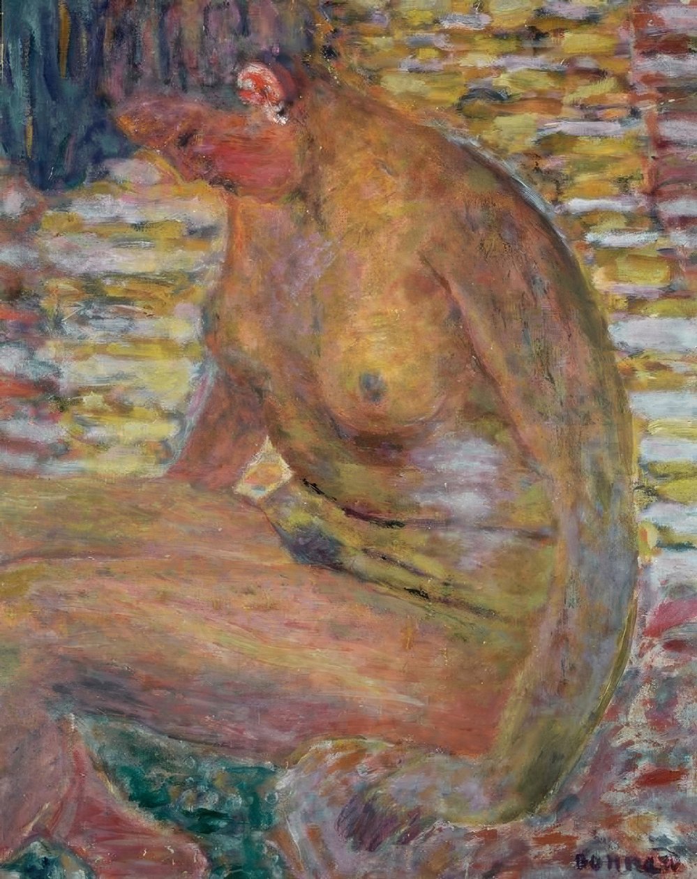 Akt kobiecy autorstwa Pierre Bonnard