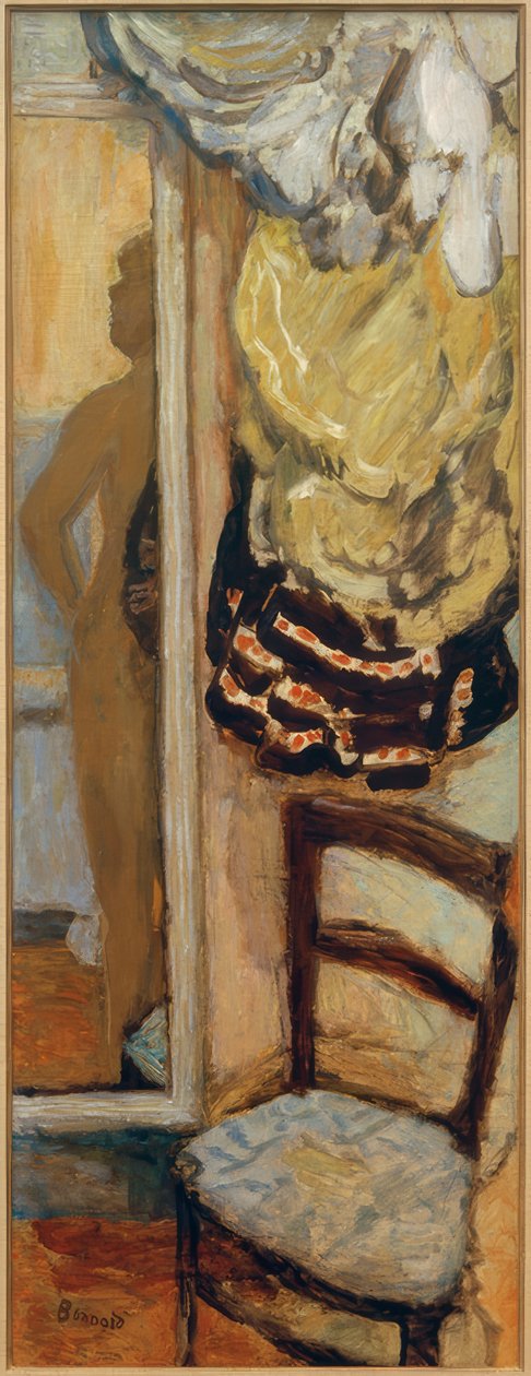 Akt w lustrze autorstwa Pierre Bonnard