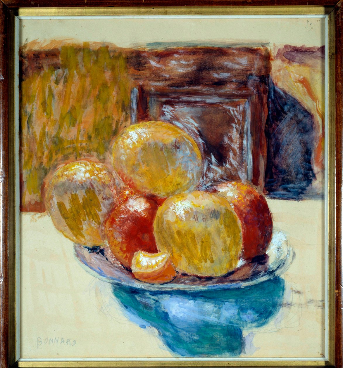 Owoce: wyraźna harmonia autorstwa Pierre Bonnard