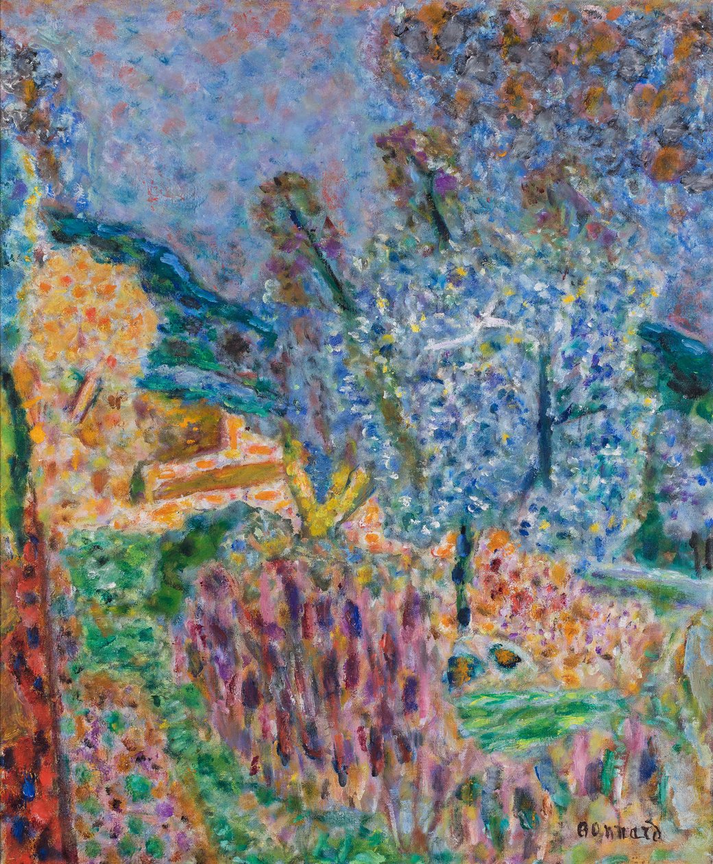 Ogród, 1945. autorstwa Pierre Bonnard