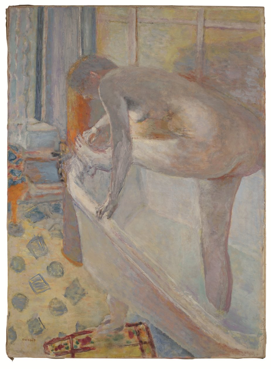 Duża nago w wannie autorstwa Pierre Bonnard